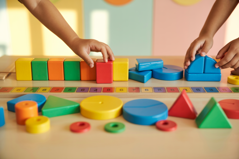 εκπαιδευτικά υλικά μαθηματικών - χρωματιστά μαθησιακά εργαλεία για παιδιά