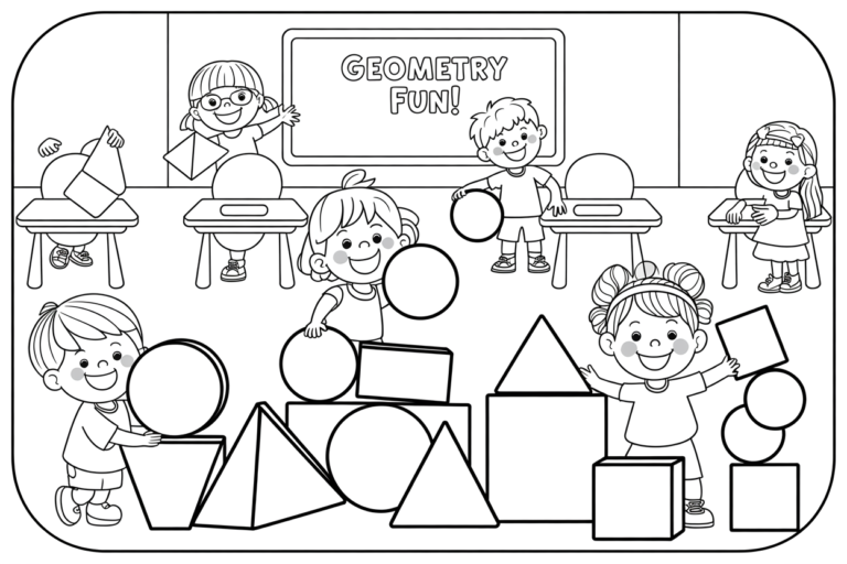 γεωμετρία για παιδιά - Διασκεδαστικά Σχήματα