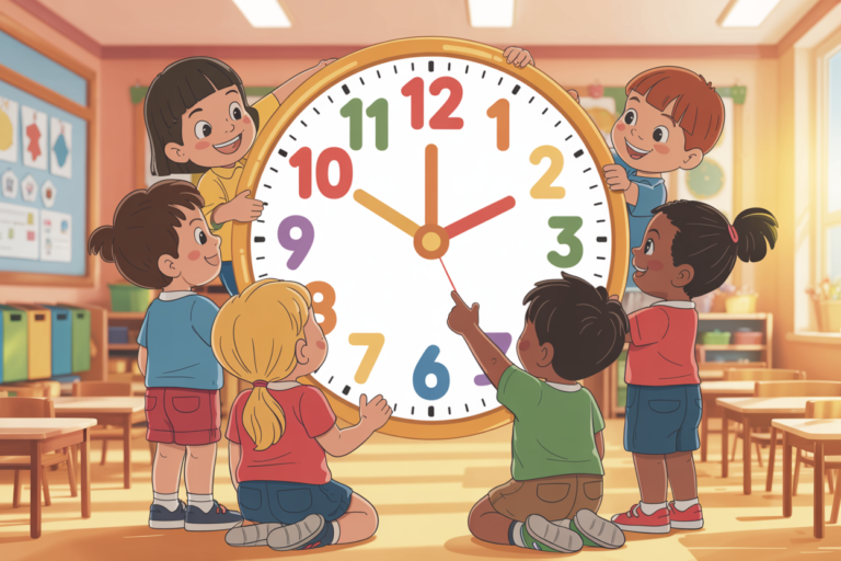 διδάσκοντας την ώρα παιδιά - Βήμα προς Βήμα Οδηγός