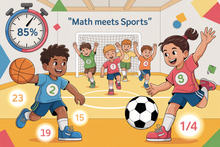 μαθηματικά και αθλητισμός - Πραγματικές Συνδέσεις για Παιδιά