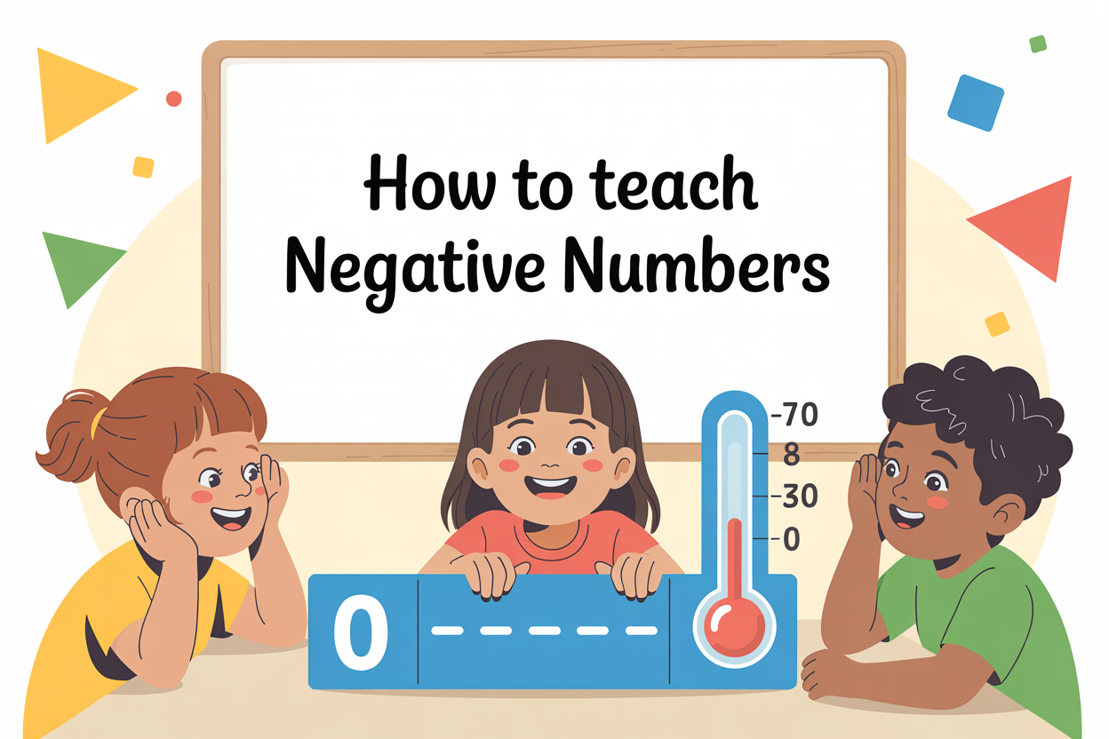 How to Teach Negative Numbers to Kids: A Parent’s Guide