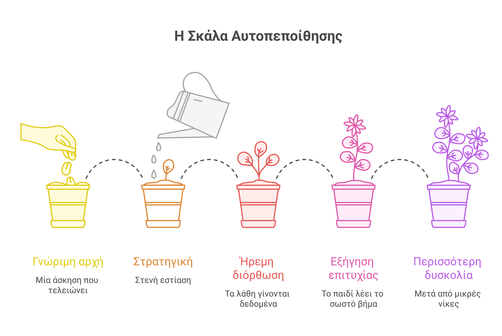 αυτοπεποίθηση στα μαθηματικά infographic