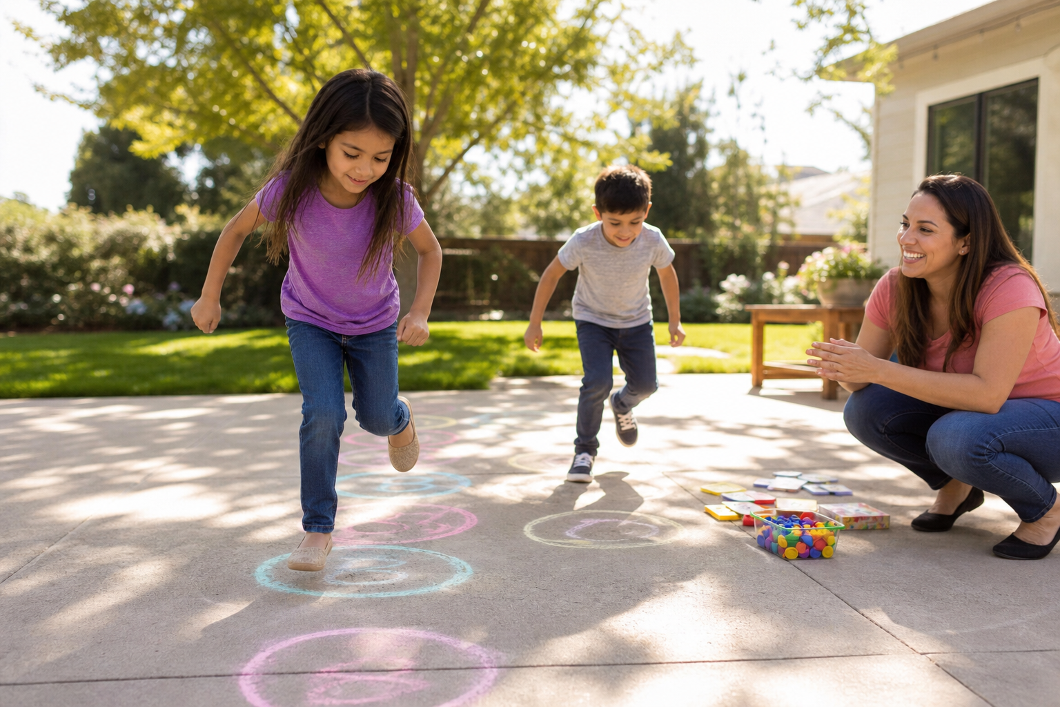 Skip Counting Games for Summer Multiplication