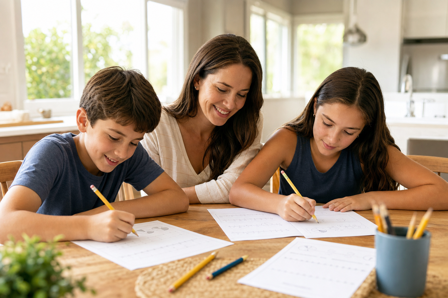 Beat the Summer Slide: Printable Math Worksheets